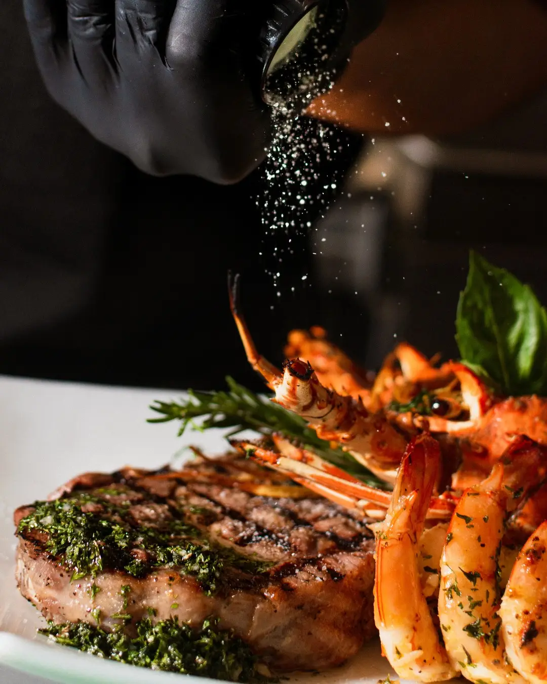 Fisch und Fleisch bei mr. tutto